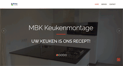 Desktop Screenshot of mbk-keukenmontage.nl